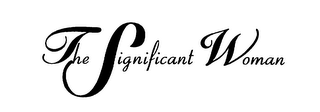 THE SIGNIFICANT WOMAN logo