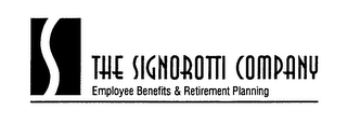 THE SIGNOROTTI COMPANY EMPLOYEE BENEFITS & RETIREMENT PLANNING logo