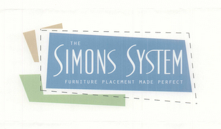THE SIMONS SYSTEM FURNITURE PLACEMENT MADE PERFECT logo