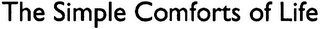 THE SIMPLE COMFORTS OF LIFE logo