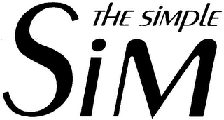 THE SIMPLE SIM logo