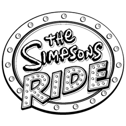 THE SIMPSONS RIDE logo