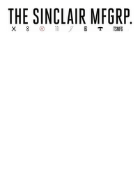 THE SINCLAIR MFGRP. X TSMFG logo