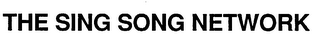 THE SING SONG NETWORK logo