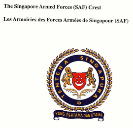 THE SINGAPORE ARMED FORCE (SAF) CREST logo