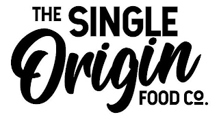 THE SINGLE ORIGIN FOOD CO. logo
