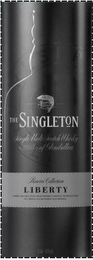THE SINGLETON SINGLE MALT SCOTCH WHISKY OF GLENDULLAN PRODUCT OF SCOTLAND RESERVE COLLECTION LIBERTY A VIBRANT SINGLE MALT SCOTCH WHISKY PERSONALLY CREATED BY OUR MASTER OF MALTS FOR A SMOOTH, RICH AND ROUNDED TASTE EXPERIENCE 1LITRE 40%VOL logo