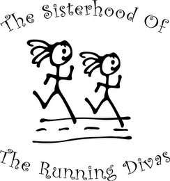THE SISTERHOOD OF THE RUNNING DIVAS logo