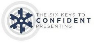 THE SIX KEYS TO CONFIDENT PRESENTING logo