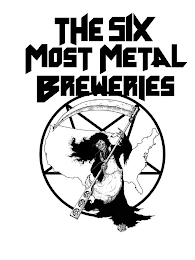 THE SIX MOST METAL BREWERIES logo
