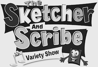 THE SKETCHER AND SCRIBE VARIETY SHOW logo