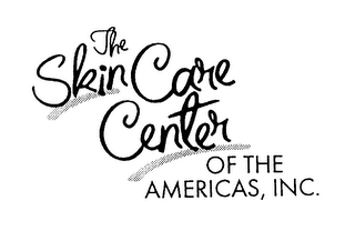 THE SKIN CARE CENTER OF THE AMERICAS, INC. logo