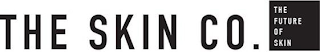 THE SKIN CO. THE FUTURE OF SKIN logo