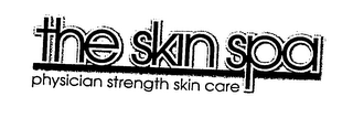 THE SKIN SPA PHYSICIAN STRENGTH SKIN CARE logo