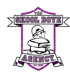 THE SKOOL BOYE AGENCY INC. EST. 2006 SB SB logo