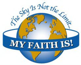 THE SKY IS NOT THE LIMIT...MY FAITH IS! logo