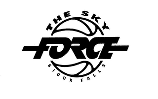 THE SKY SIOUX FALLS FORCE logo