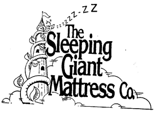 THE SLEEPING GIANT MATTRESS CO. logo