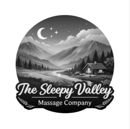 THE SLEEPY VALLEY MASSAGE COMPANY logo