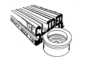 THE SLIDER DRAFT BEER TAP logo