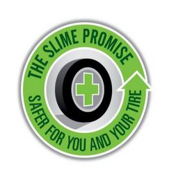 THE SLIME PROMISE SAFER FOR YOU AND YOUR TIRE logo