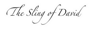 THE SLING OF DAVID logo
