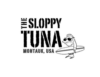 THE SLOPPY TUNA MONTAUK, USA logo