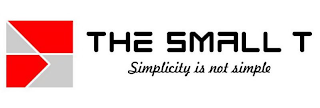 THE SMALL T SIMPLICITY IS NOT SIMPLE logo