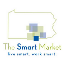 THE SMART MARKET LIVE SMART. WORK SMART. logo