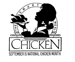 THE SMART MEAL CHICKEN SEPTEMBER IS NATIONAL CHICKEN MONTH logo