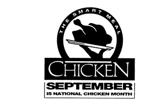THE SMART MEAL CHICKEN SEPTEMBER IS NATIONAL CHICKEN MONTH logo