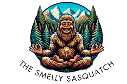 THE SMELLY SASQUATCH logo