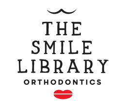 THE SMILE LIBRARY ORTHODONTICS logo