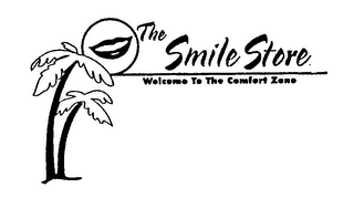 THE SMILE STORE WELCOME TO THE COMFORT ZONE logo
