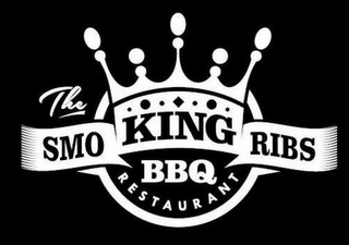 THE SMO KING RIBS BBQ RESTAURANT logo