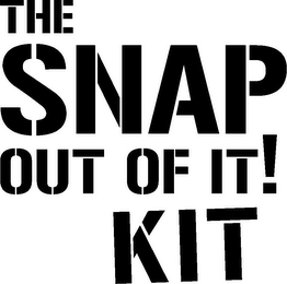 THE SNAP OUT OF IT! KIT logo