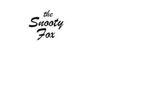 THE SNOOTY FOX logo