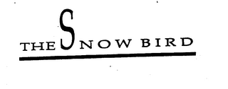 THE SNOW BIRD logo