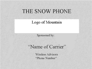 THE SNOW PHONE logo