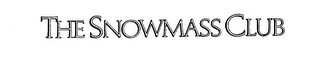 THE SNOWMASS CLUB logo