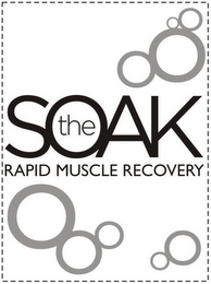 THE SOAK RAPID MUSCLE RECOVERY logo