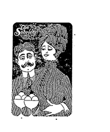 THE SOBRIETY SARSAPARILLA AND SANDWICH SHOPPE logo