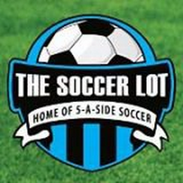 THE SOCCER LOT HOME OF 5-A-SIDE SOCCER logo