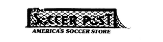 THE SOCCER POST AMERICA'S SOCCER STORE logo