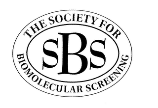 THE SOCIETY FOR BIOMOLECULAR SCREENING SBS logo