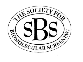 THE SOCIETY FOR BIOMOLECULAR SCREENING SBS