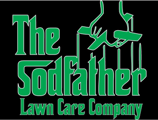 THE SODFATHER LAWN CARE COMPANY logo