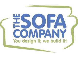 THE SOFA COMPANY - YOU DESIGN IT, WE BUILD IT! logo