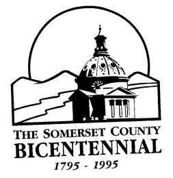 THE SOMERSET COUNTY BICENTENNIAL 1795 - 1995 logo