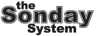 THE SONDAY SYSTEM logo